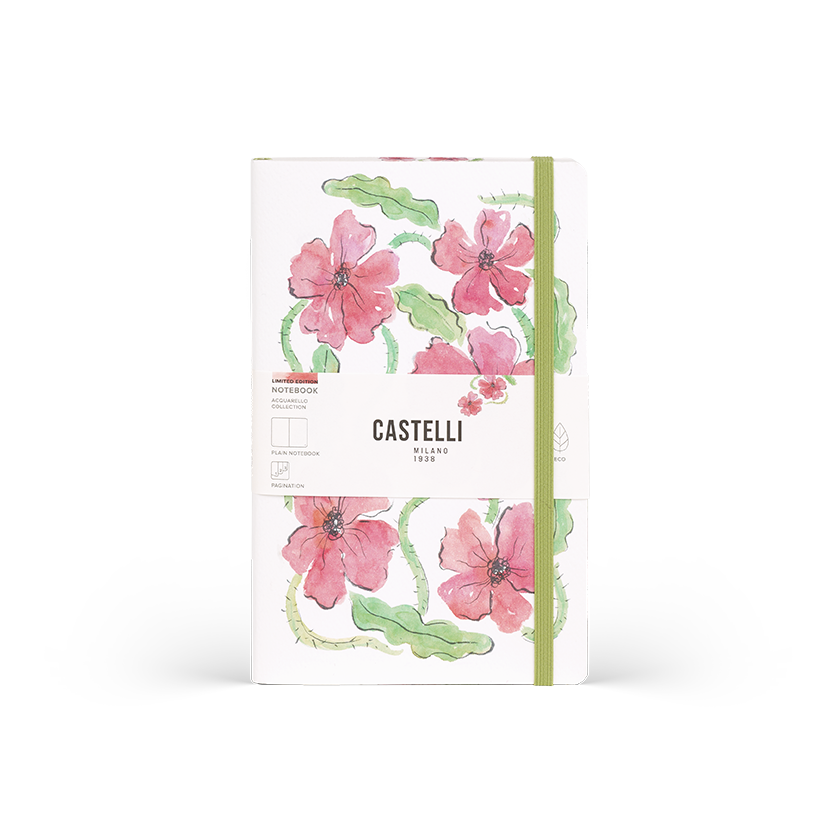 Aquarello Poppy Flowers